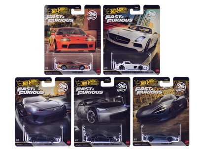 "Fast & Furious 25th Anniversary" 2026 10 piece Set R Diecast Model Cars