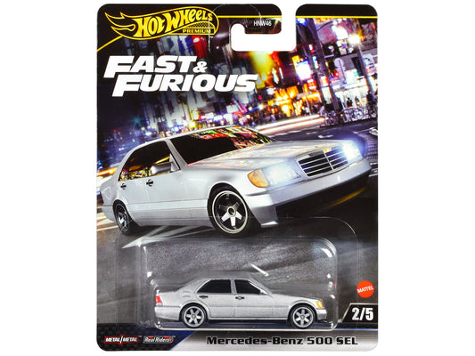 Mercedes-Benz 500 SEL Silver Metallic "The Fast and the Furious: Tokyo Drift" (2006) Movie "Fast & Furious" Series Diecast Model Car