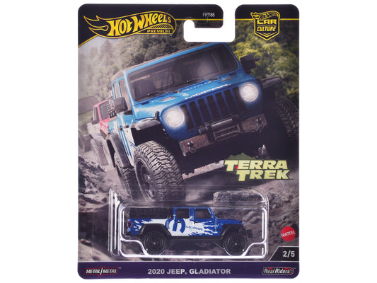 2020 Jeep Gladiator Pickup Truck Blue Metallic "MOPAR" "Terra Trek" Series Diecast Model Car