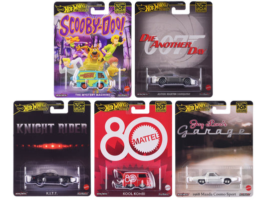 "Pop Culture 2024" 5 piece Set G "Premium Series" Diecast Model Cars