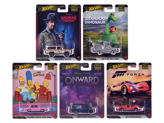 "Pop Culture 2026" 5 piece Set S "Premium Series" Diecast Model Cars