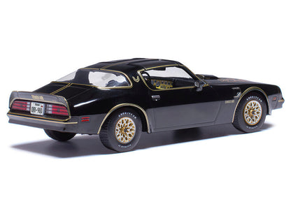 1977 Pontiac Trans Am Starlight Black with Hood Graphics 1/43 Diecast Model