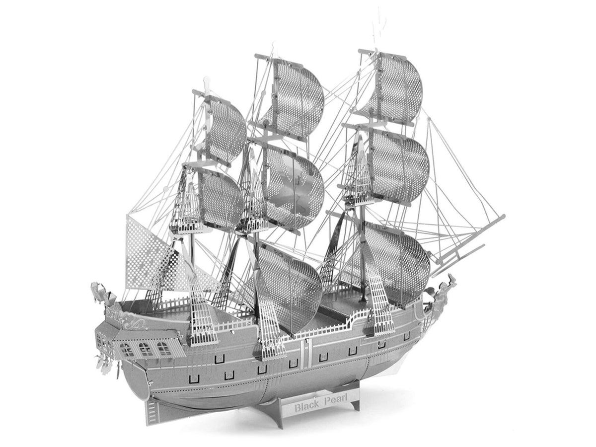 Model Kit Black Pearl Ship (Challenging Difficulty) Steel Model