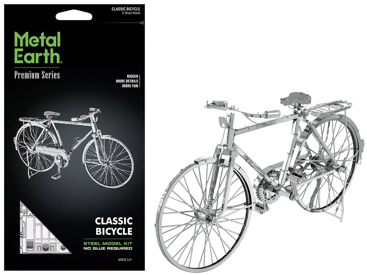 Model Kit Classic Bicycle "Bon Voyage" (Challenging Difficulty) Steel Model