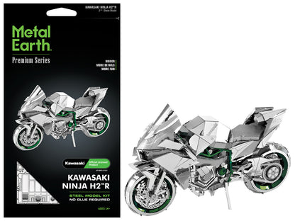 Model Kit Kawasaki Ninja H2R Motorcycle (Expert Difficulty) Steel Model
