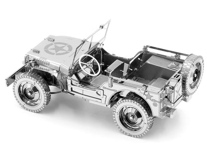 Model Kit Willys Overland Jeep (Challenging Difficulty) Steel Model