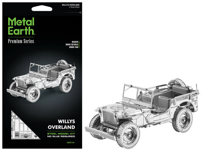 Model Kit Willys Overland Jeep (Challenging Difficulty) Steel Model