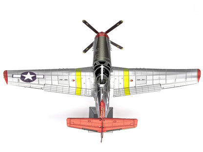 Model Kit North American P-51D Mustang Fighter Aircraft "Tuskegee Airmen Duchess Arlene 100th Fighter Squadron" United States Army Air Forces (Challenging Difficulty) Steel Model