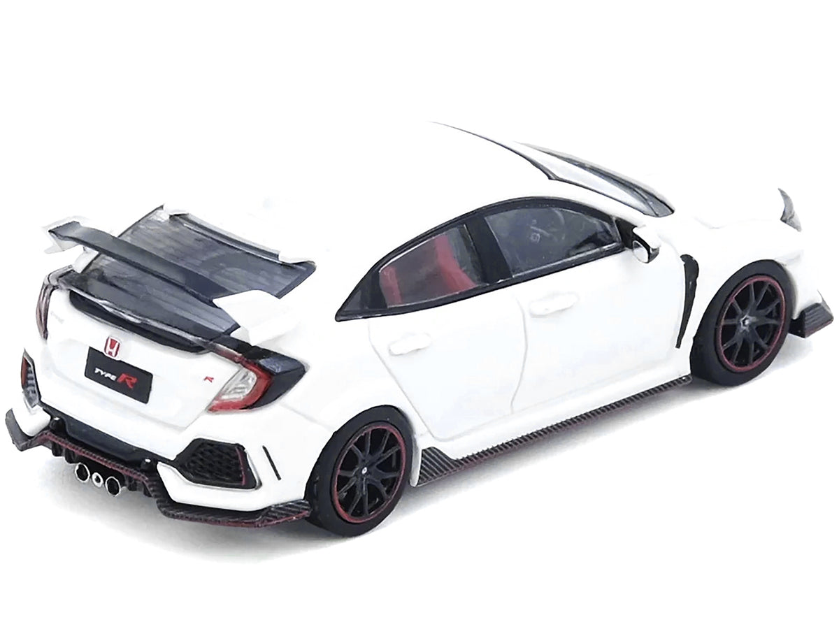 Honda Civic Type R (FK8) RHD (Right Hand Drive) White 1/64 Diecast Model Car