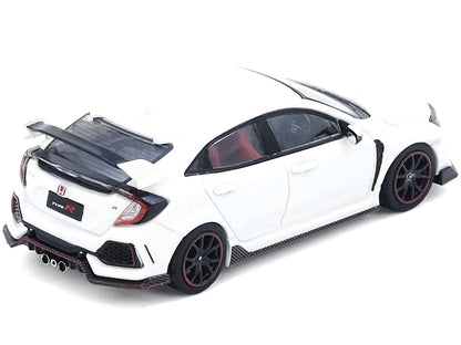 Honda Civic Type R (FK8) RHD (Right Hand Drive) White 1/64 Diecast Model Car