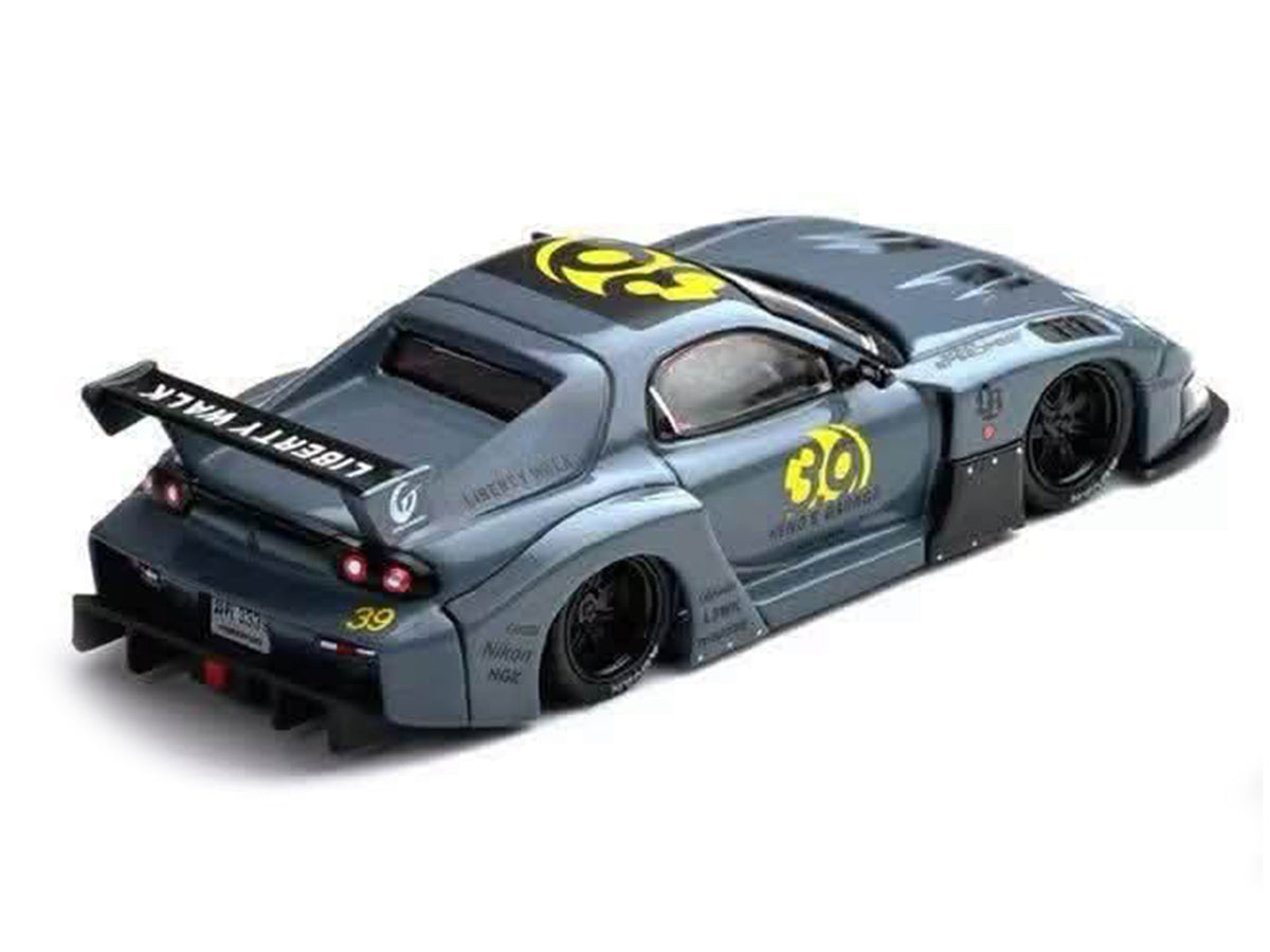 Mazda RX7 (FD3S) LB-Super Silhouette RHD (Right Hand Drive) #39 "Heng's Garage" Gray "Thailand Diecast Expo 2026 Event Edition" 1/64 Diecast Model Car