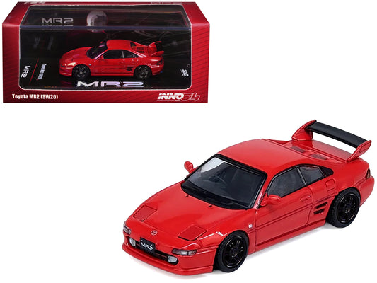 Toyota MR2 (SW20) RHD (Right Hand Drive) Red 1/64 Diecast Model Car