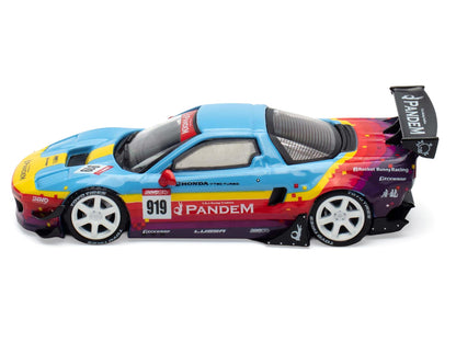 Honda NSX (NA1) #919 "Pandem Rocket Bunny" Light Blue with Graphics "APA XPO 2025 Event Edition" 1/64 Diecast Model Car