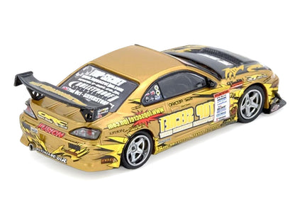 Nissan "Top Secret" Silvia (S15) RHD (Right Hand Drive) Ryuji Miki - Champion "D1 Grand Prix" (2004) 1/64 Diecast Model Car