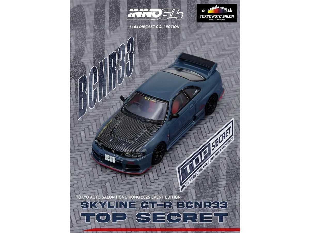 Nissan Top Secret "Tokyo Auto Salon Hong Kong 2025 Event Edition" Set of 2 Pieces 1/64 Diecast Model Car