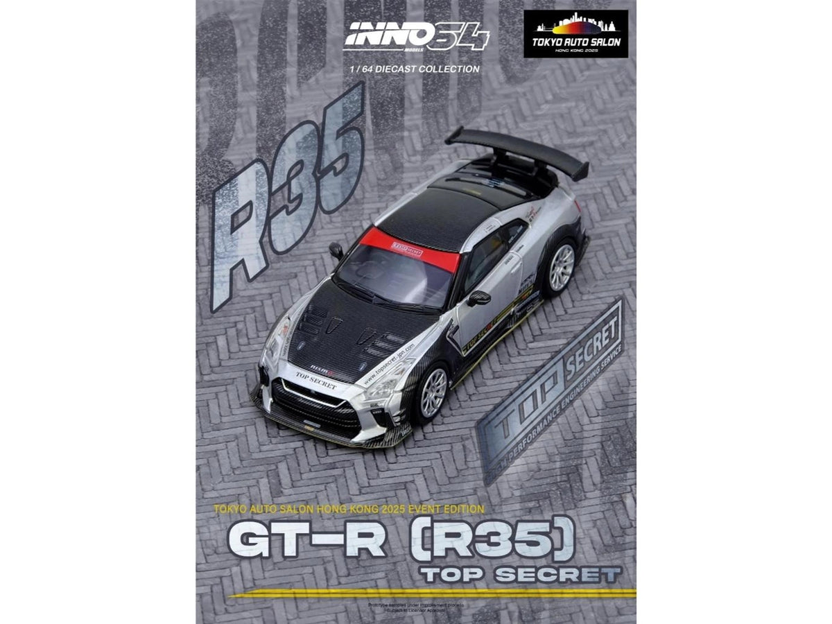 Nissan Top Secret "Tokyo Auto Salon Hong Kong 2025 Event Edition" Set of 2 Pieces 1/64 Diecast Model Car