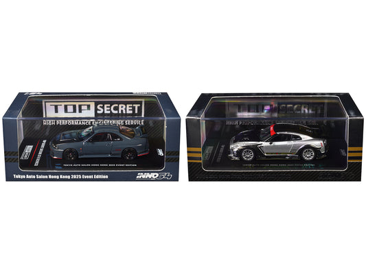 Nissan Top Secret "Tokyo Auto Salon Hong Kong 2025 Event Edition" Set of 2 Pieces 1/64 Diecast Model Car