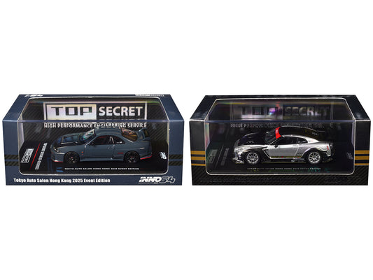 Nissan Top Secret "Tokyo Auto Salon Hong Kong 2025 Event Edition" Set of 2 Pieces 1/64 Diecast Model Car