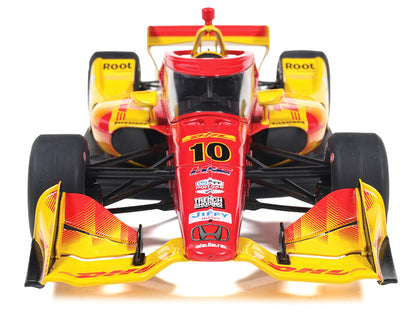 Dallara IndyCar #10 Alex Palou "DHL" Chip Ganassi Racing (Road Course Configuration) Champion "NTT IndyCar Series" (2025) 1/18 Diecast Model Car
