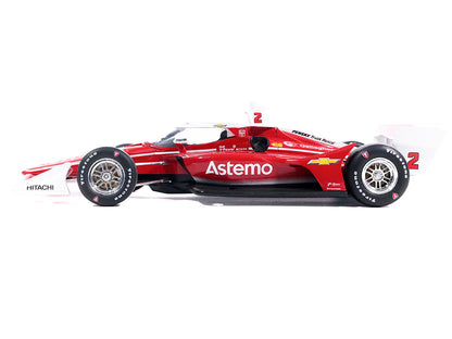 Dallara IndyCar #2 Josef Newgarden "Astemo" Team Penske (Road Course Configuration) "NTT IndyCar Series" (2026) 1/18 Diecast Model Car