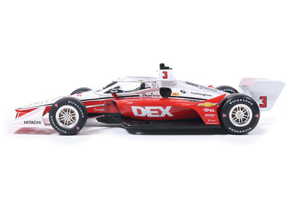 Dallara IndyCar #3 Scott McLaughlin "DEX" Team Penske (Road Course Configuration) "NTT IndyCar Series" (2026) 1/18 Diecast Model Car