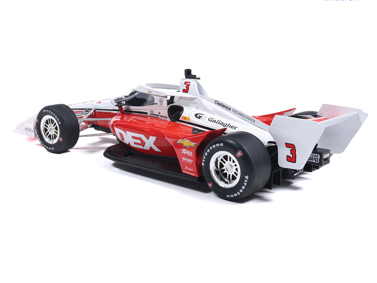 Dallara IndyCar #3 Scott McLaughlin "DEX" Team Penske (Road Course Configuration) "NTT IndyCar Series" (2026) 1/18 Diecast Model Car