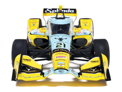 Dallara IndyCar #21 Christian Rasmussen "Splenda" Ed Carpenter Racing (Road Course Configuration) "NTT IndyCar Series" (2026) 1/18 Diecast Model Car