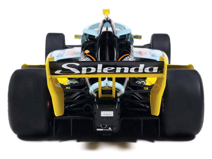 Dallara IndyCar #21 Christian Rasmussen "Splenda" Ed Carpenter Racing (Road Course Configuration) "NTT IndyCar Series" (2026) 1/18 Diecast Model Car