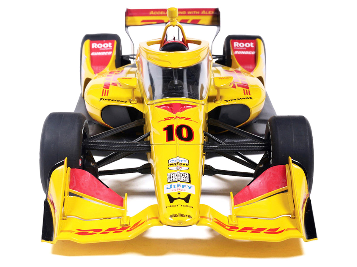 Dallara IndyCar #10 Alex Palou "DHL" Chip Ganassi Racing (Road Course Configuration) "NTT IndyCar Series" (2026) 1/18 Diecast Model Car