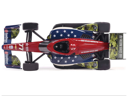 Dallara IndyCar #77 Sting Ray Robb "Goodheart Animal Health Center" Juncos Hollinger Racing (Road Course Configuration) "NTT IndyCar Series" (2026) 1/18 Diecast Model Car