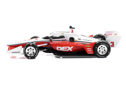 Dallara IndyCar #3 Scott McLaughlin "DEX" Team Penske (Road Course Configuration) "NTT IndyCar Series" (2026) 1/64 Diecast Model