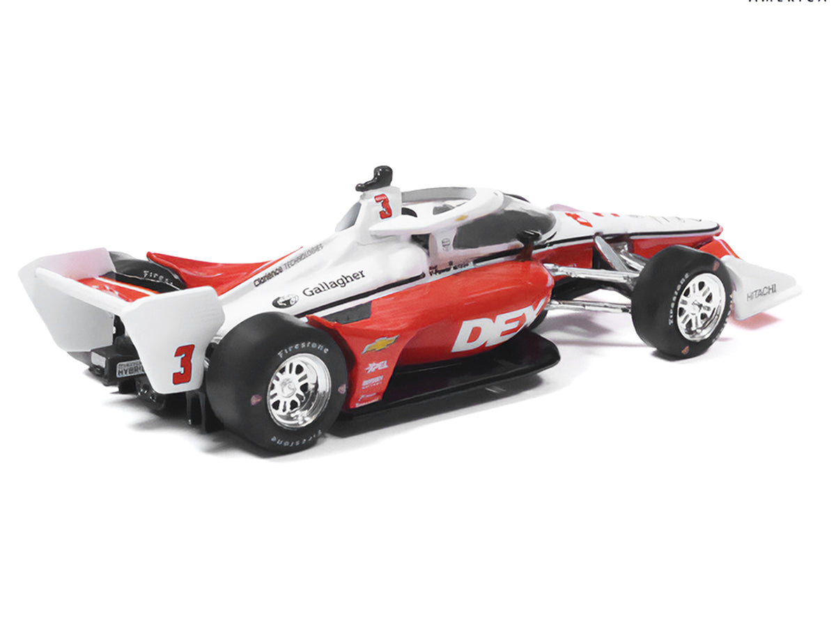 Dallara IndyCar #3 Scott McLaughlin "DEX" Team Penske (Road Course Configuration) "NTT IndyCar Series" (2026) 1/64 Diecast Model