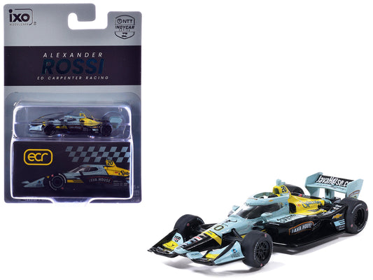 Dallara IndyCar #20 Alexander Rossi "Java House" Ed Carpenter Racing (Road Course Configuration) "NTT IndyCar Series" (2026) 1/64 Diecast Model