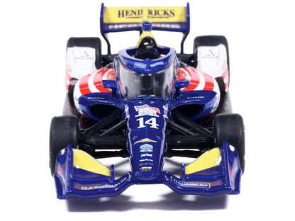 Dallara IndyCar #14 Santino Ferrucci "HFOT.Org" AJ Foyt Racing (Road Course Configuration) "NTT IndyCar Series" (2026) 1/64 Diecast Model Car
