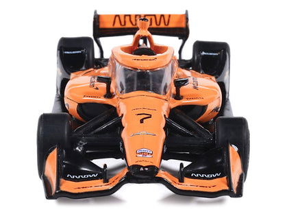 Dallara IndyCar #7 Christian Lundgaard "McLaren" Arrow McLaren IndyCar Team (Road Course Configuration) "NTT IndyCar Series" (2026) 1/64 Diecast Model