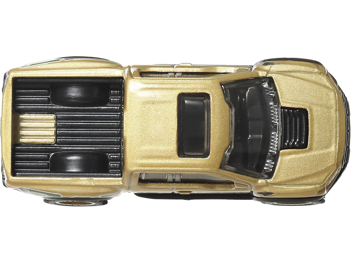 2017 Ford F-150 Raptor Pickup Truck Gold Metallic with Graphics "HW Off Road" Series Diecast Model Car