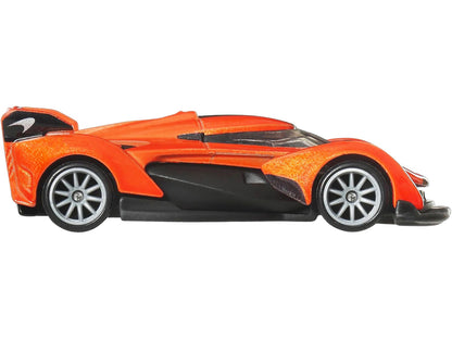McLaren Solus GT Orange Metallic "Euro Speed" Series Diecast Model Car