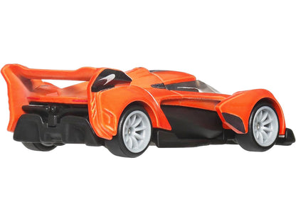 McLaren Solus GT Orange Metallic "Euro Speed" Series Diecast Model Car