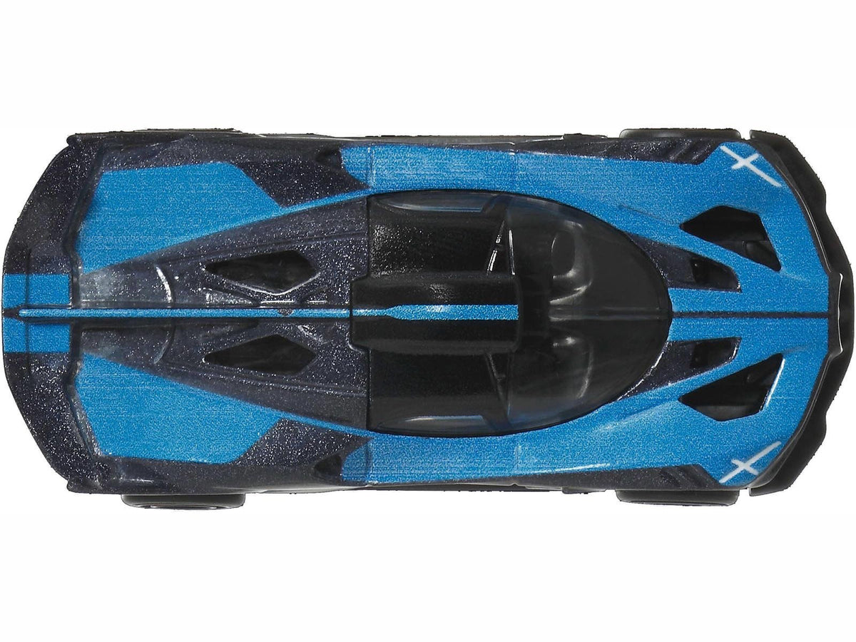 Bugatti Bolide Blue and Dark Blue Metallic "Euro Speed" Series Diecast Model Car