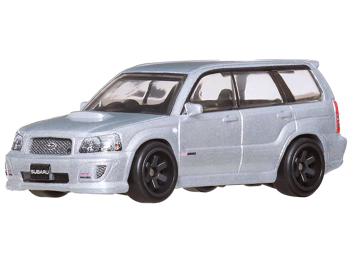 Subaru Forester STI Silver Metallic "Fast Wagons" Series Diecast Model Car