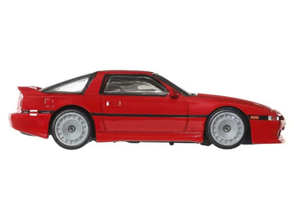 1989 Toyota Supra RHD (Right Hand Drive) Red "Ronin Run II" Series Diecast Model Car