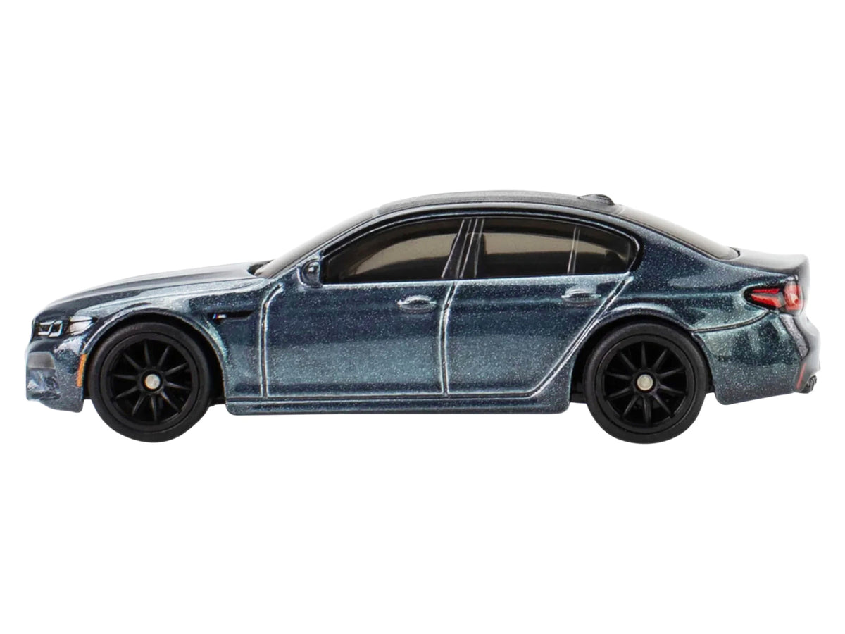 2021 BMW M5 Gray Metallic with Black Top "Mission: Impossible – Dead Reckoning" (2023) Movie "Pop Culture" Series Diecast Model Car