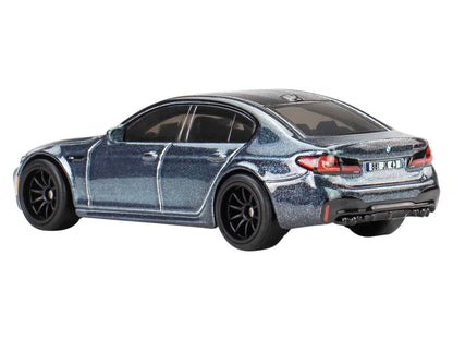 2021 BMW M5 Gray Metallic with Black Top "Mission: Impossible – Dead Reckoning" (2023) Movie "Pop Culture" Series Diecast Model Car