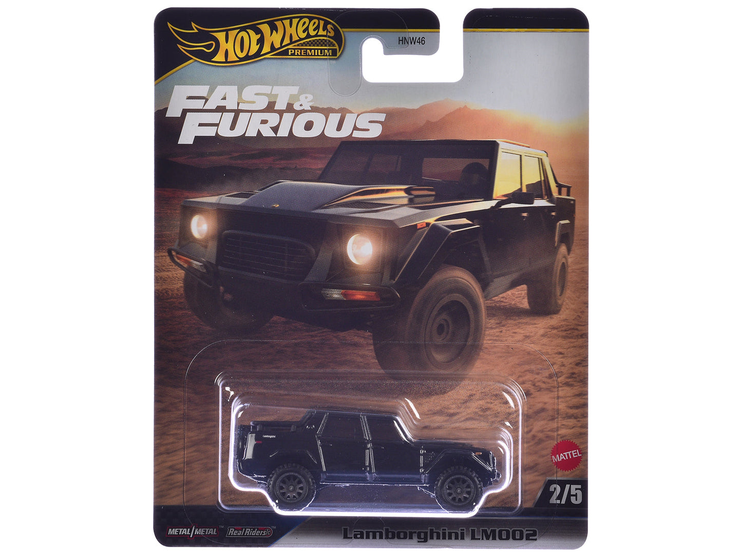Lamborghini LM002 Black "Fast & Furious" (2009) Movie "Fast & Furious" Series Diecast Model Car