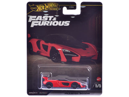 McLaren Senna Red "Fast X" (2023) Movie "Fast & Furious" Series Diecast Model Car
