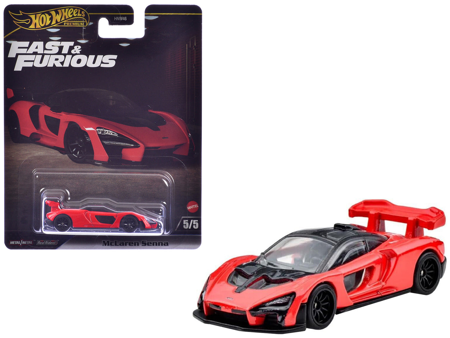 McLaren Senna Red "Fast X" (2023) Movie "Fast & Furious" Series Diecast Model Car