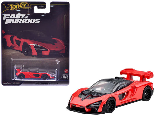 McLaren Senna Red "Fast X" (2023) Movie "Fast & Furious" Series Diecast Model Car