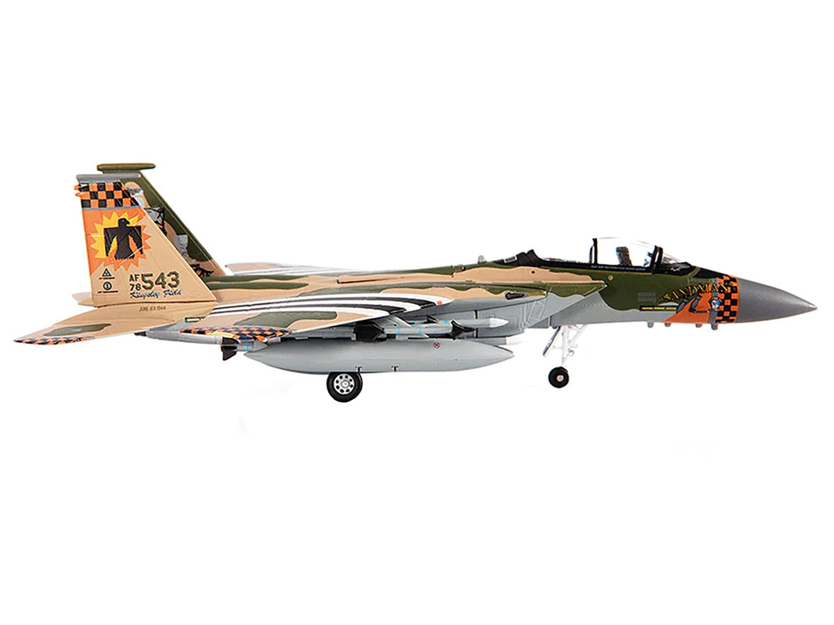 McDonnell Douglas F-15C Eagle Fighter Aircraft "173rd Fighter Wing" (2020) United States Air National Guard 1/144 Diecast Model
