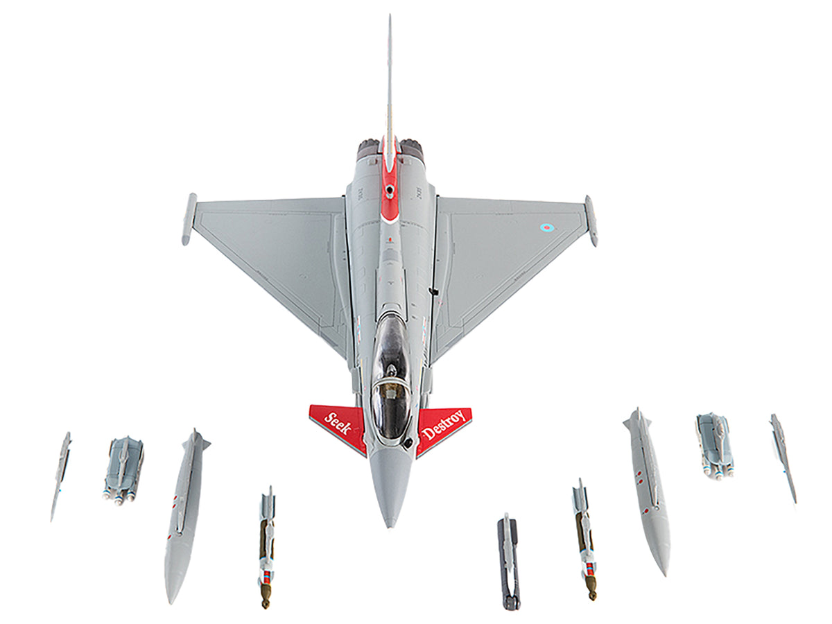 Eurofighter Typhoon FGR4 EF-2000 Aircraft "No.41(R) Squadron 100th Anniversary" (2016) British Royal Air Force 1/72 Diecast Model
