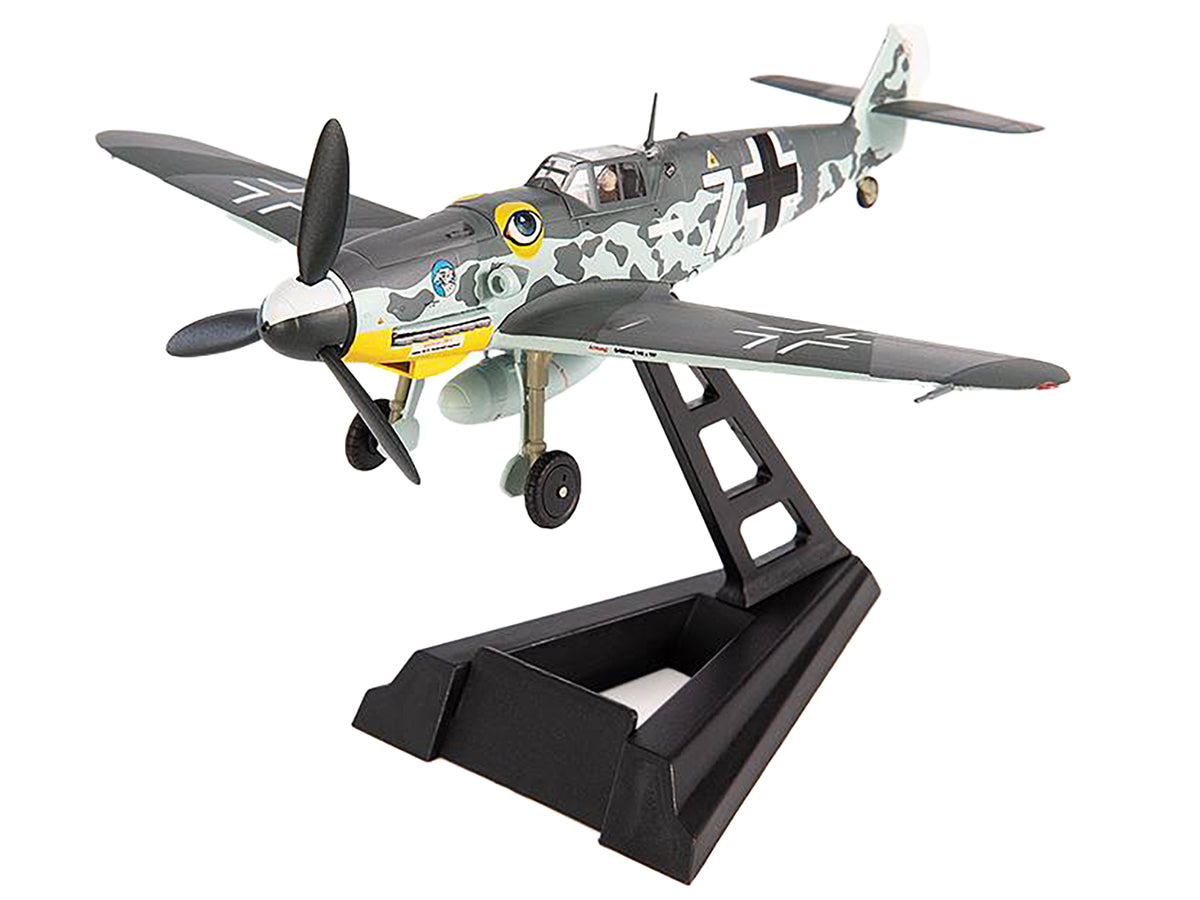 Messerschmitt BF 109G-6 Fighter Aircraft "JG 51 Bulgaria" (1944) German Luftwaffe 1/72 Die Cast Model